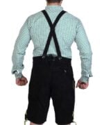Albert Black Bavarian Lederhosen
