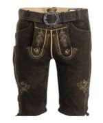 Christoph Dark Brown Lederhosen