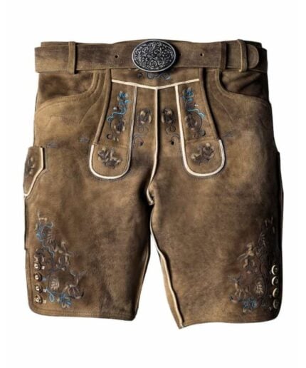 Finn Brown Bavarian Lederhosen