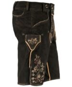 Henry Dark Brown Lederhosen