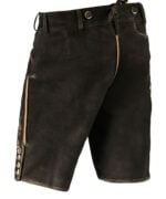 Henry Dark Brown Lederhosen
