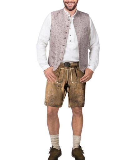Ingomar Brown Bavarian Lederhosen