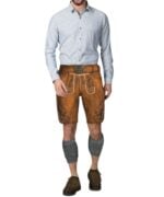 Leo Cognac German Lederhosen