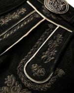 Louis Black Bavarian Lederhosen