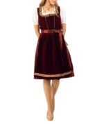 Mathilda Maroon German Dirndl