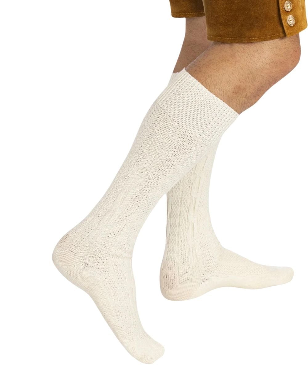 Men's Loferl White Socks Men's Loferl White Socks