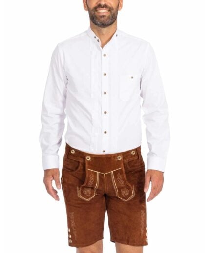 Men's Tracht White Shirt