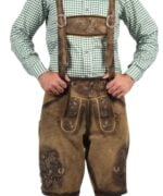 Reinhard Brown German Lederhosen