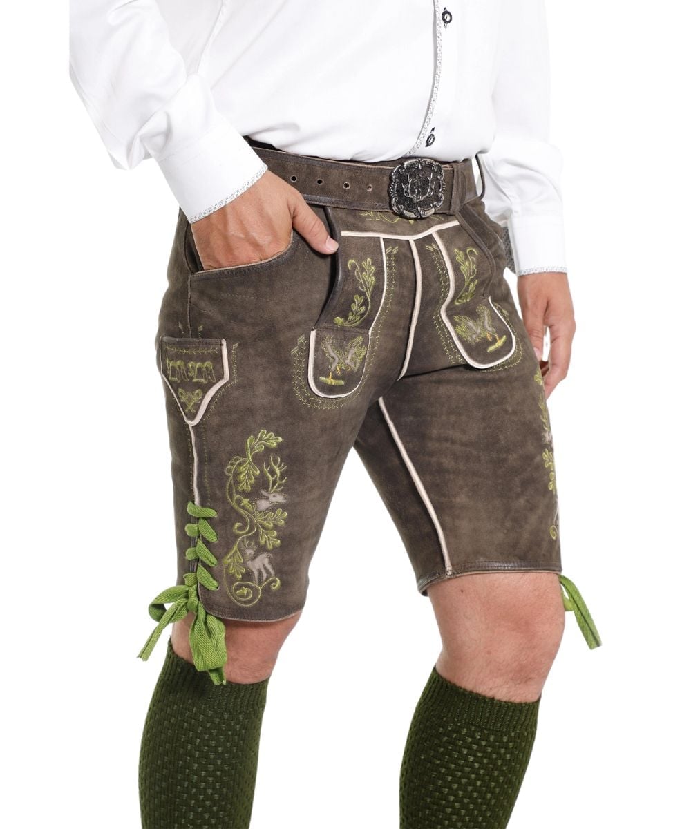 Forest Green Lederhosen