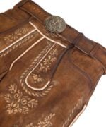 Gerd Müller Rustic Brown Lederhosen
