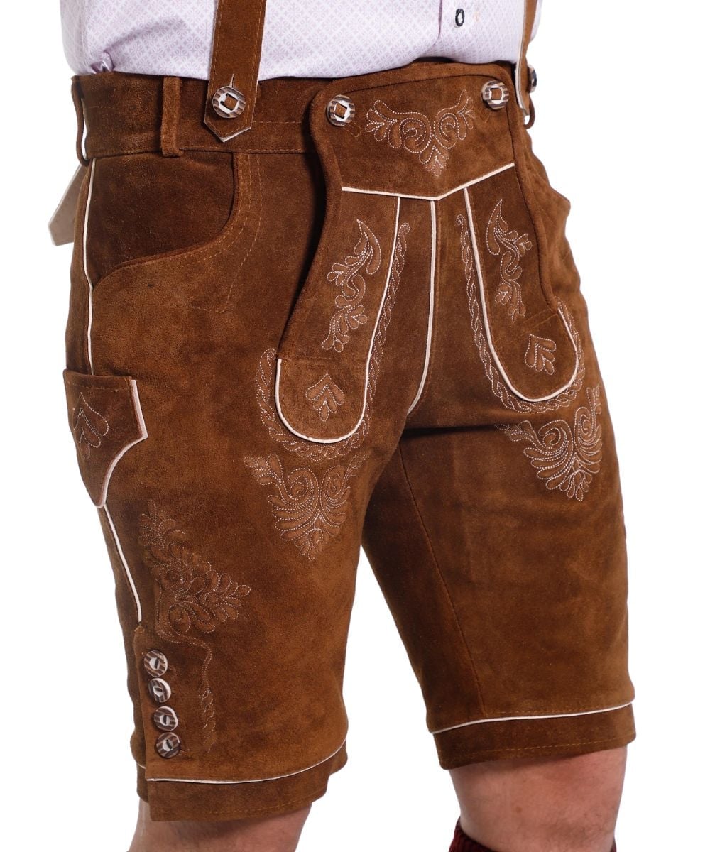 Krüger Hazelnut Brown Lederhosen