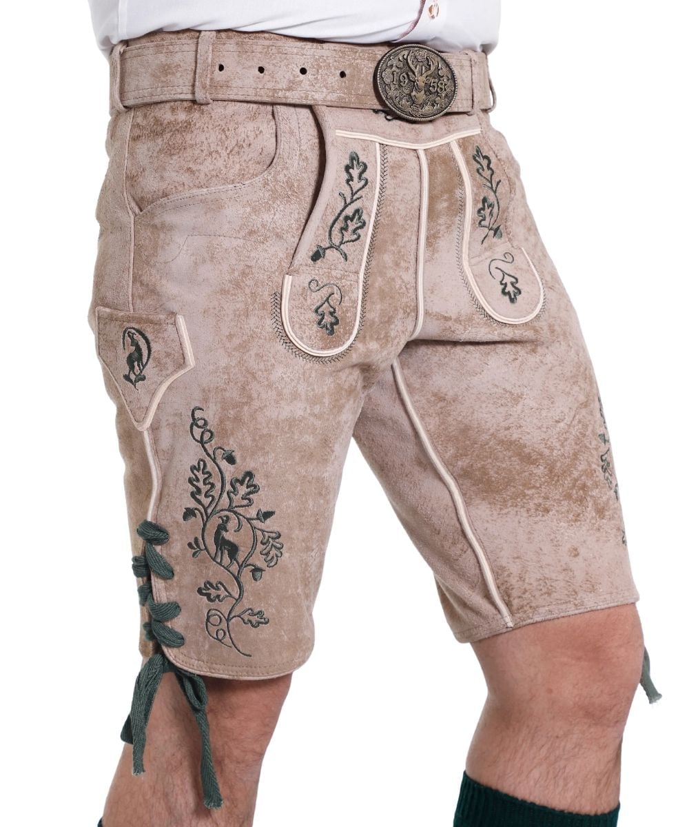 Würzburg Bone White Lederhosen